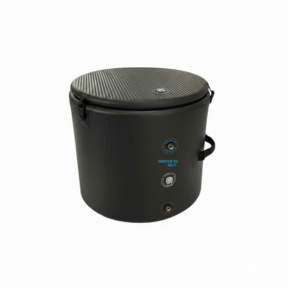 Pro Elite Recovery 90Cm Ice Pod Ice Bath Therapy Inflatable DWF Cold Plunge Tub for 03Hp Water Chiller for Athletes