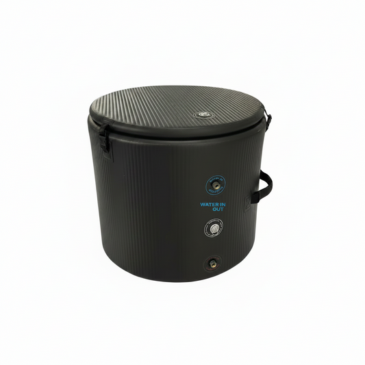 Pro Elite Recovery 90Cm Ice Pod Ice Bath Therapy Inflatable DWF Cold Plunge Tub for 03Hp Water Chiller for Athletes